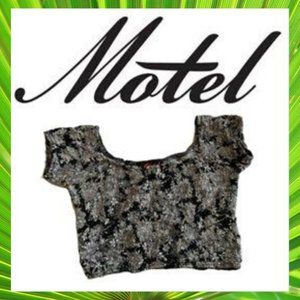 COPY - MOTEL Cropped Top